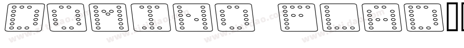 Domino flad字体转换